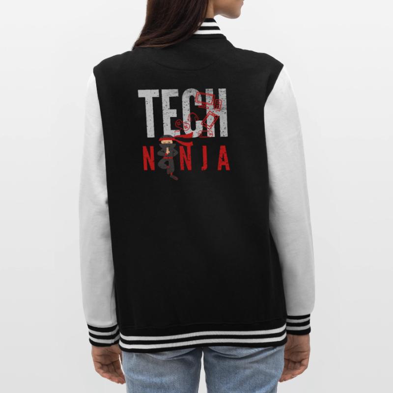 tech, tech analyst, programmer, College Sweat Jacket