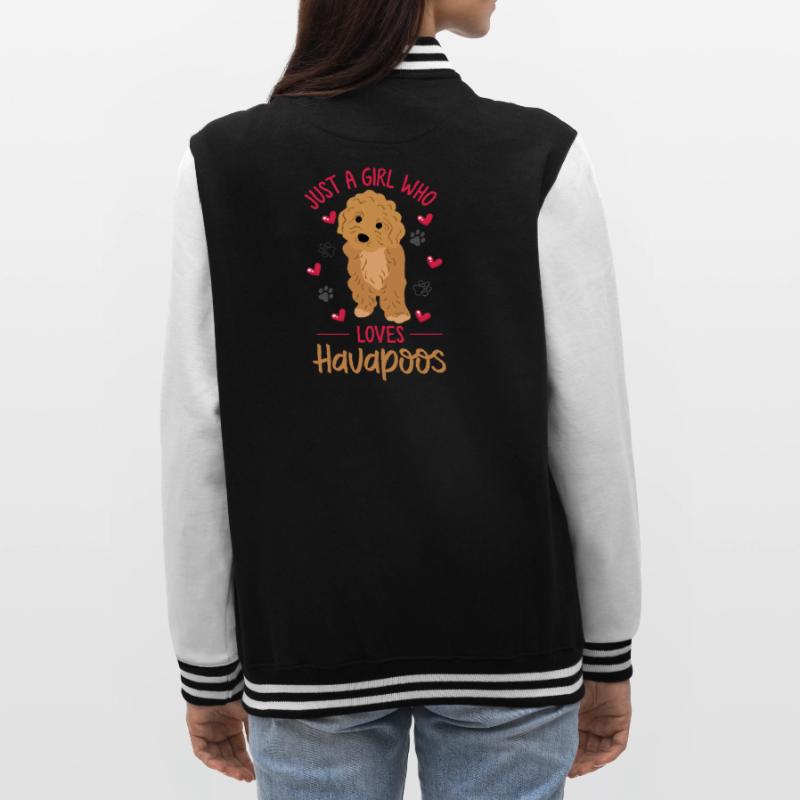 havapoo, havapoo havapoo mother, Havanese, College Sweat Jacket
