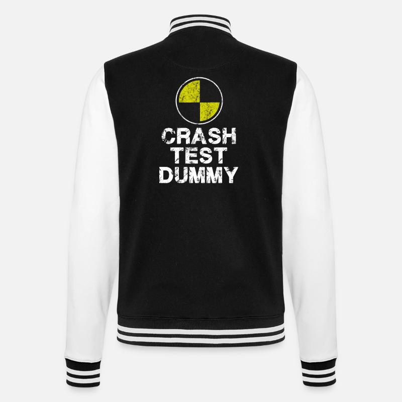 Mannequin de crash test - Veste Teddy - noir/blanc