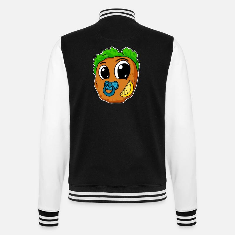 Bébé Schnitzel - Veste Teddy - noir/blanc