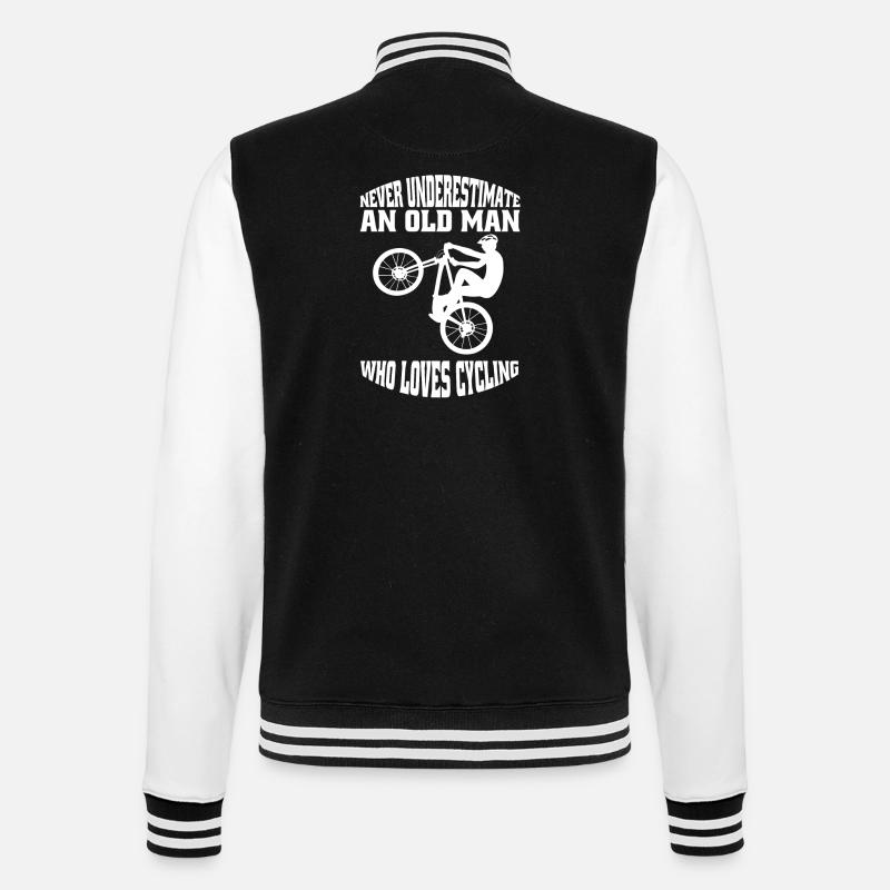 Vélo Cyclisme Cyclisme VTT - Veste Teddy - noir/blanc