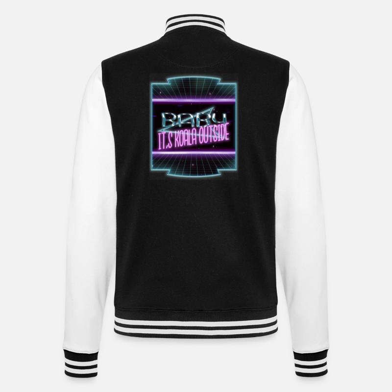 Awesome Dinosaur Lover Bodybuilding Computer - Veste Teddy - noir/blanc