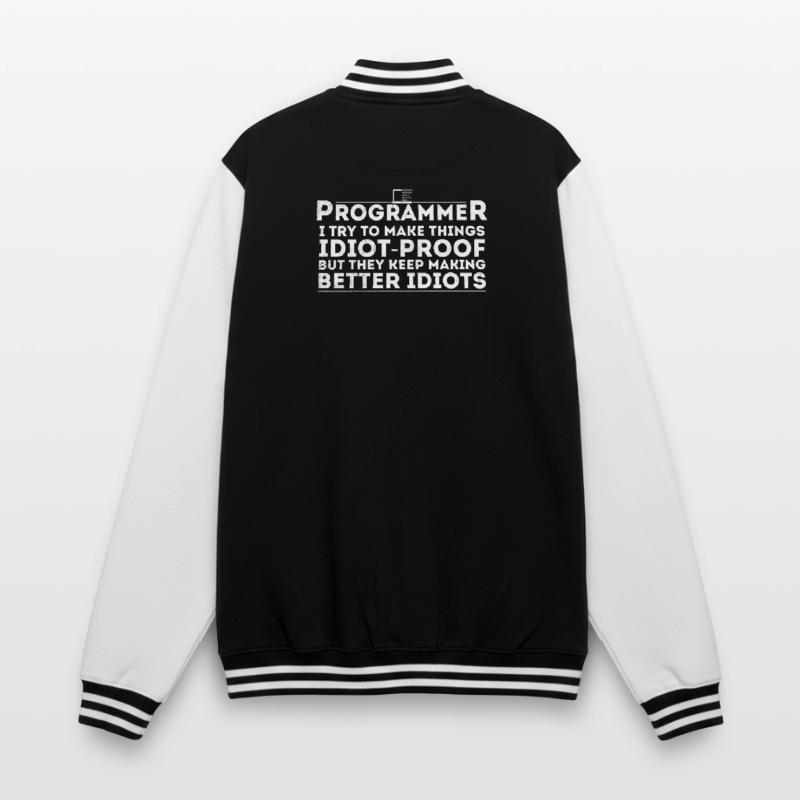 Drôle Programmeur Humour Codeur Informatique Programmation Veste Teddy