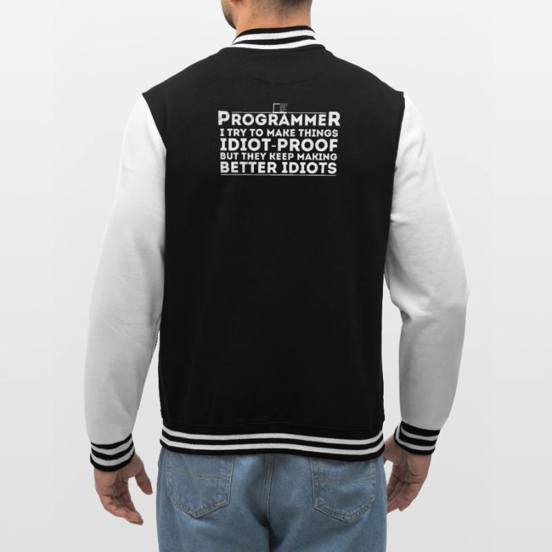 Drôle Programmeur Humour Codeur Informatique Programmation Veste Teddy