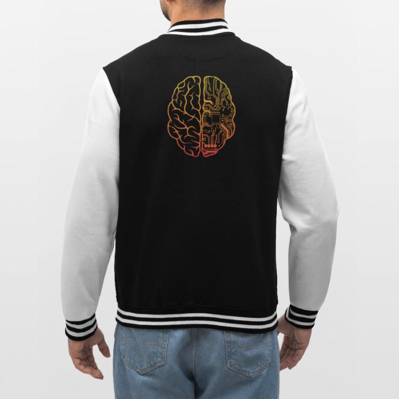 Programmeur Coding - Developer Programming Brain Veste Teddy