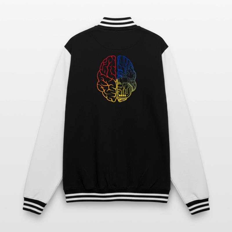 Programmer HTML - Developer Programming Brain Fun College Sweat Jacket