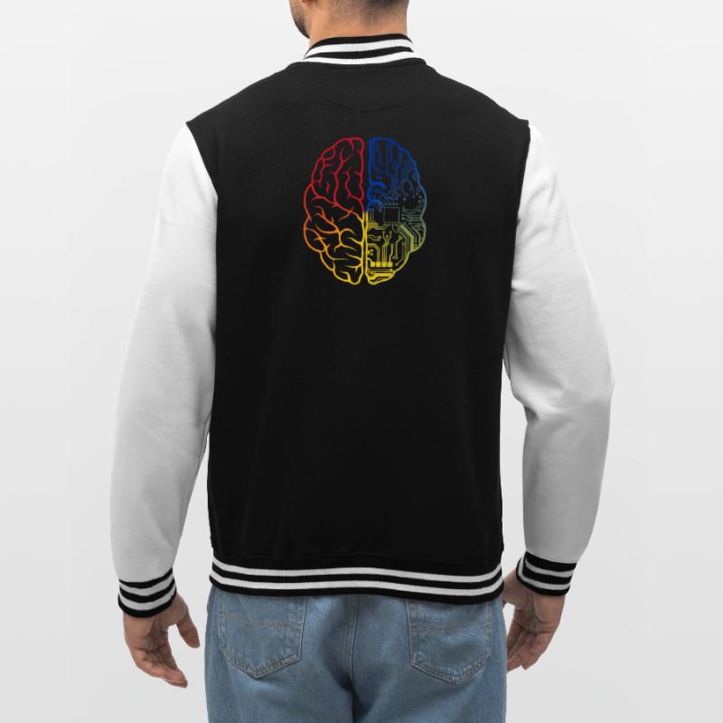 Programmer HTML - Developer Programming Brain Fun College Sweat Jacket