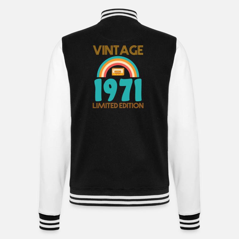 Édition limitée 1971 - Veste Teddy - noir/blanc