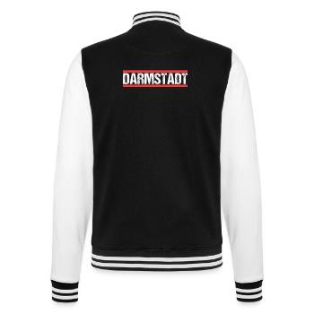 Darmstädterin Darmstädter Darmstadt - College-Sweatjacke - Schwarz/Weiß - Hinten - Marisol (170cm)
