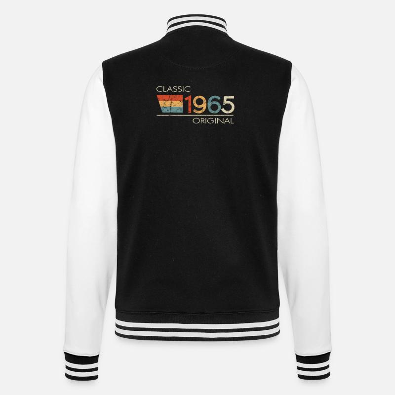 1965 Anniversaire Classic Original - Veste Teddy - noir/blanc