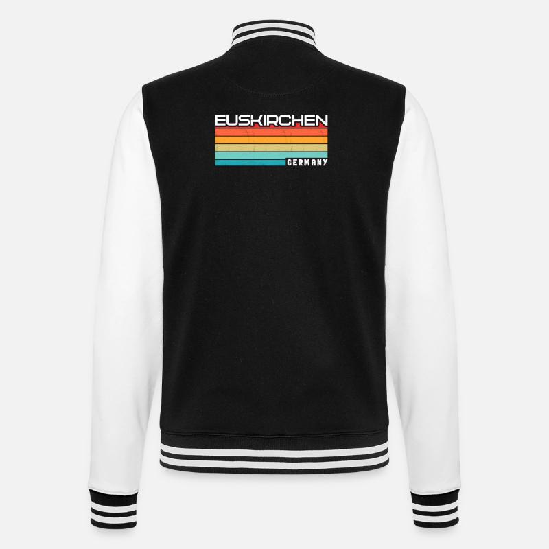 Euskirchenerin Euskirchener Euskirchen - College Sweat Jacket - black/white