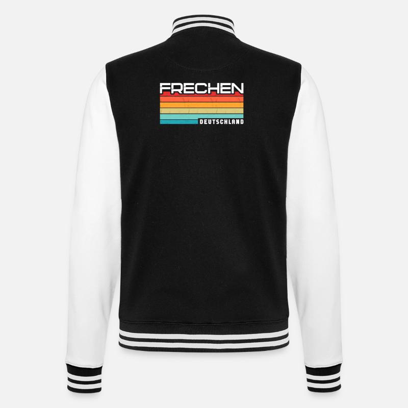 Frechenerin Frechener Frechen - Veste Teddy - noir/blanc