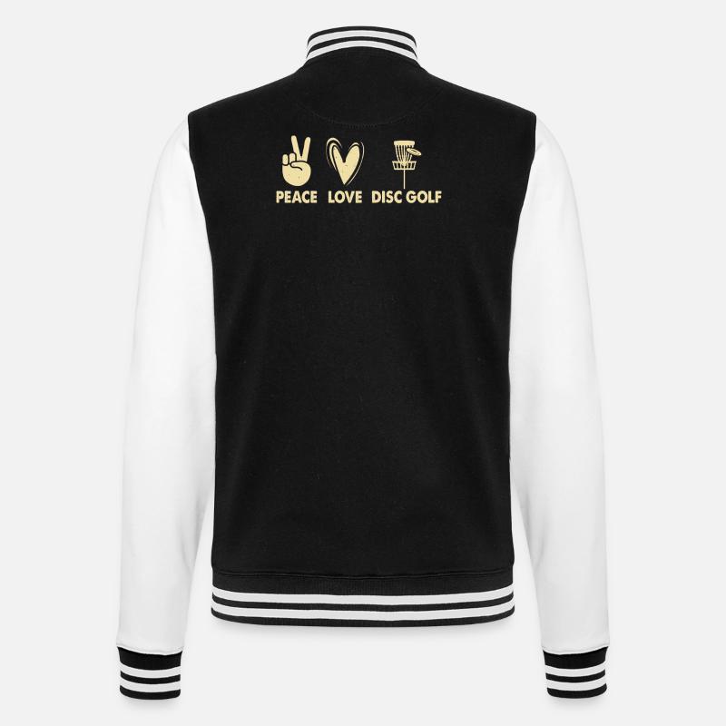 Discgolf Disc Golf - Veste Teddy - noir/blanc