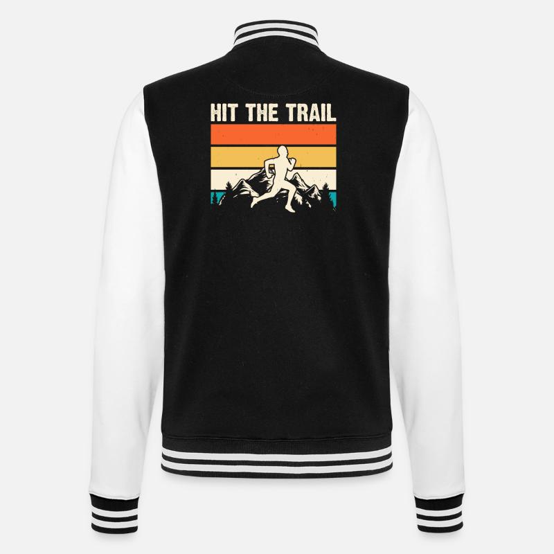 Jogging Course Marathon - Veste Teddy - noir/blanc