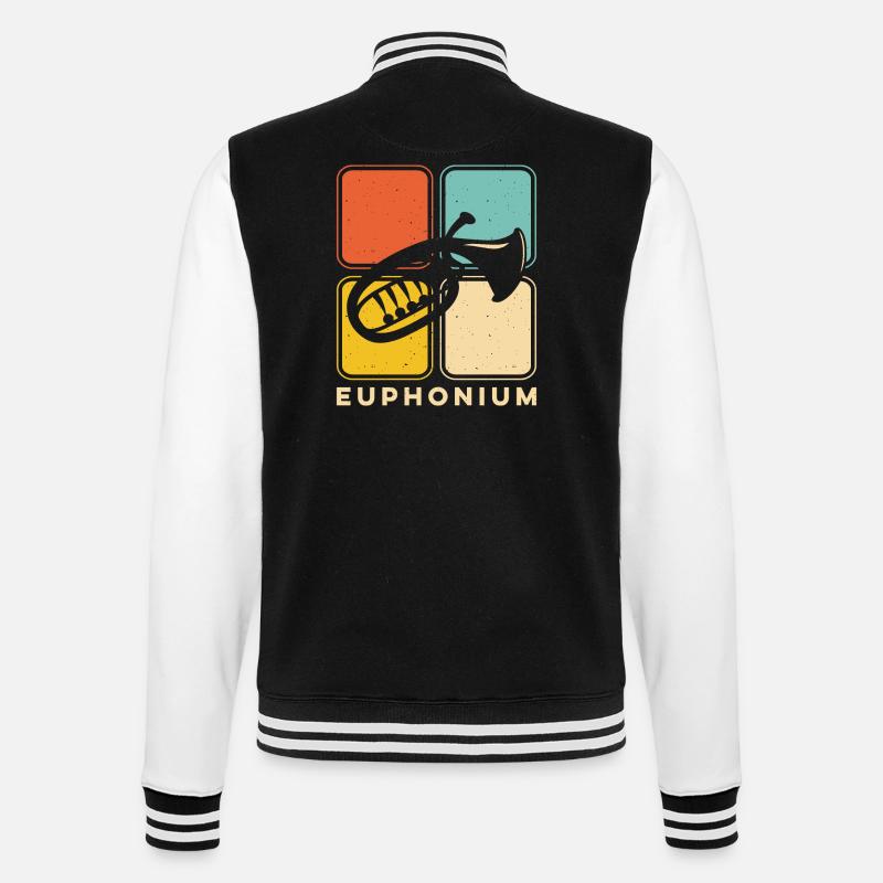 Baryton Baryton - Veste Teddy - noir/blanc