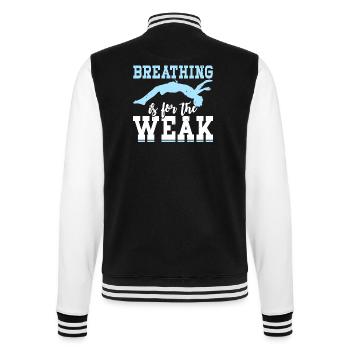 Schwimmen Schwimmer - College-Sweatjacke - Schwarz/Weiß - Hinten - Marisol (170cm)