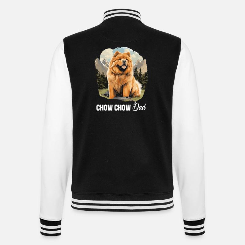 Chow Chow pour chien - Veste Teddy - noir/blanc