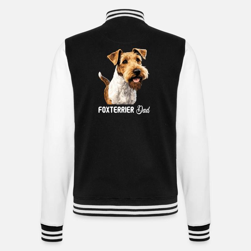 Chien Fox Terrier - Veste Teddy - noir/blanc