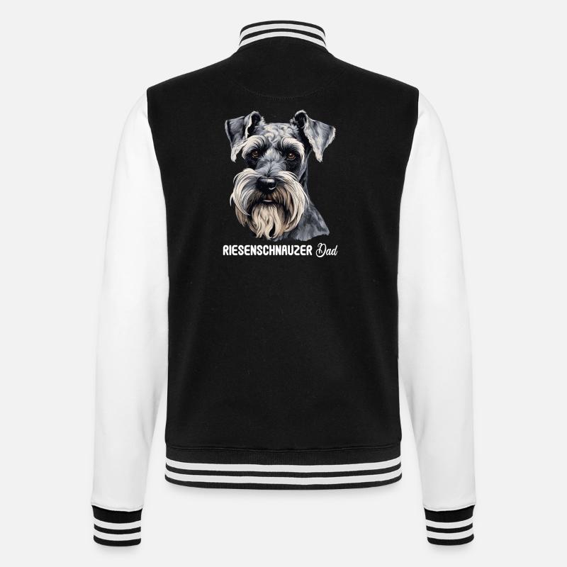 Schnauzer géant - Veste Teddy - noir/blanc