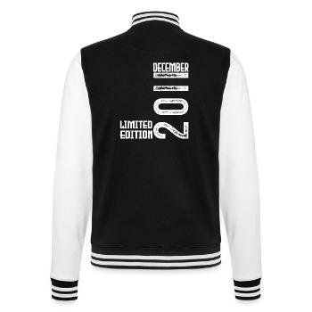 Birthday Gift December 2011. December 2011. - College Sweat Jacket - black/white - Back - Marisol (170cm)