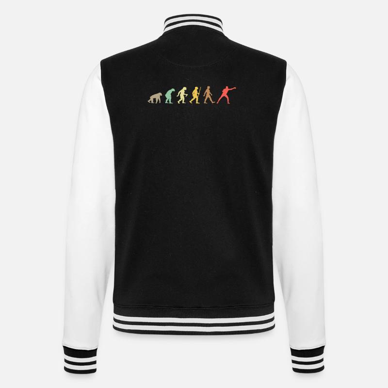 Vintage Boxing Retro Boxer Evolution - Veste Teddy - noir/blanc