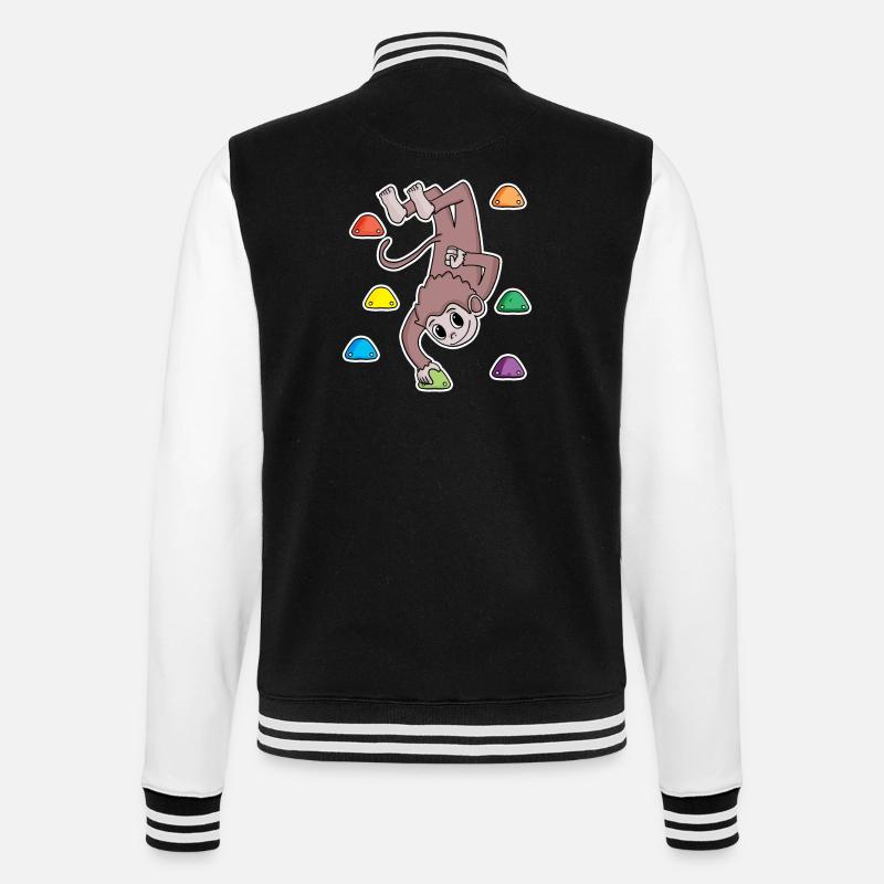 Singe Escalade Escalade - Veste Teddy - noir/blanc
