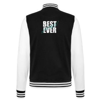 Meilleure tonalité de musique de tous les temps - Veste Teddy - noir/blanc - Dos - Marisol (170cm)