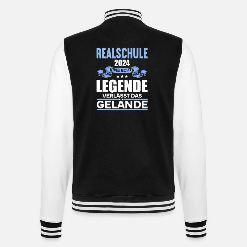 Lycée Jeunes Filles Lycée 2024 - Veste Teddy - noir/blanc