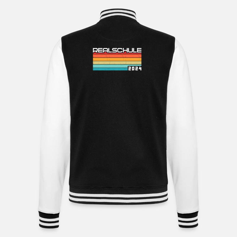 Lycée Jeunes Filles Lycée 2024 - Veste Teddy - noir/blanc