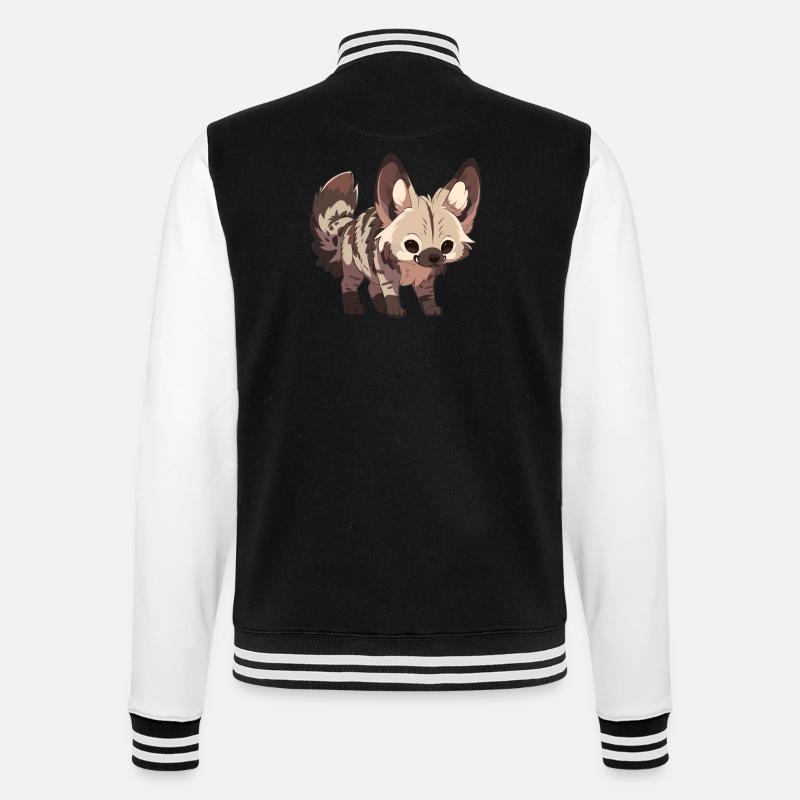 Aardwolves Aardwolf - College Sweat Jacket - black/white