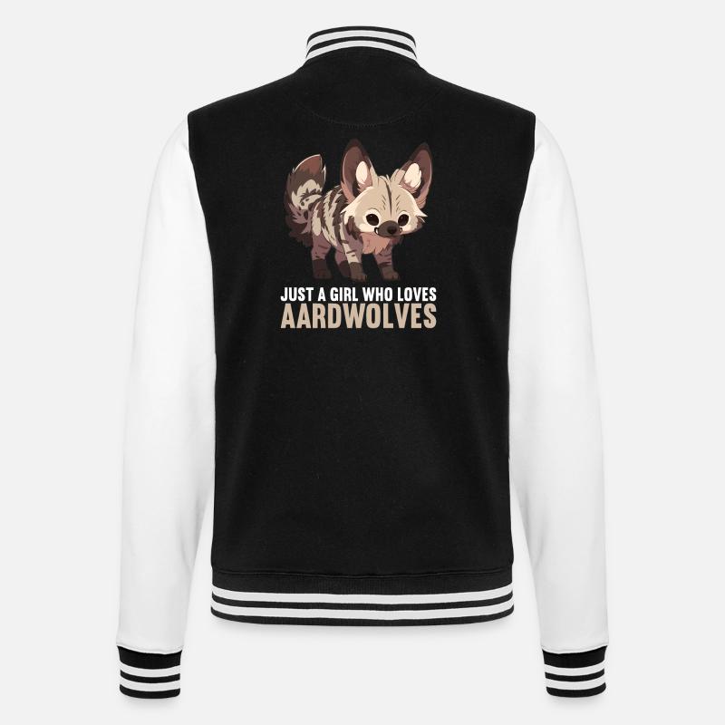 Aardwolves Aardwolf - College Sweat Jacket - black/white