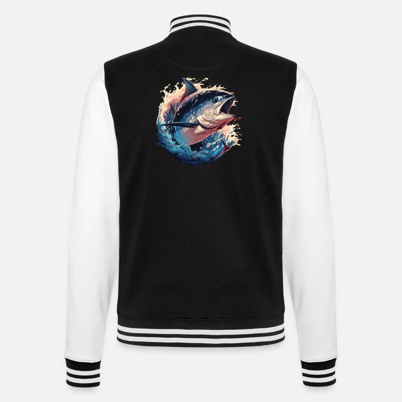 Thon Thunfische Thunfisch - Veste Teddy - noir/blanc