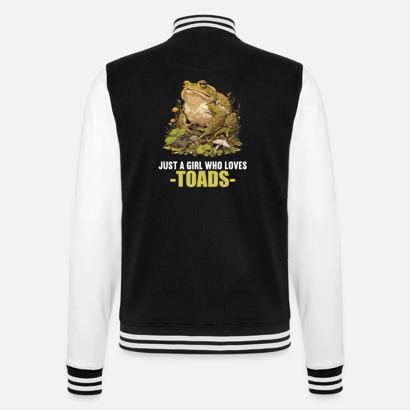 Crapaud crapaud crapaud - Veste Teddy - noir/blanc