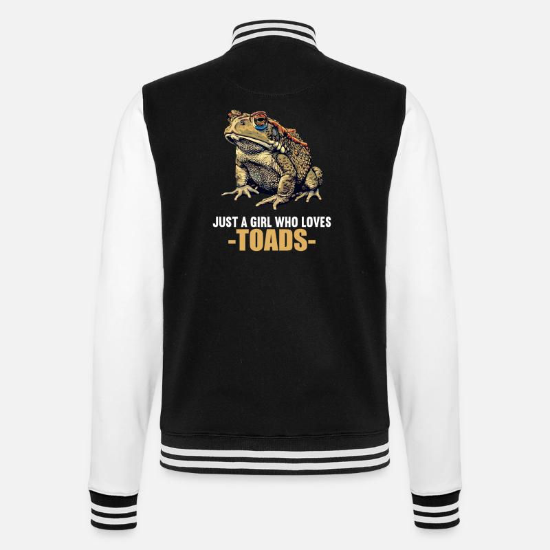 Crapaud crapaud crapaud - Veste Teddy - noir/blanc