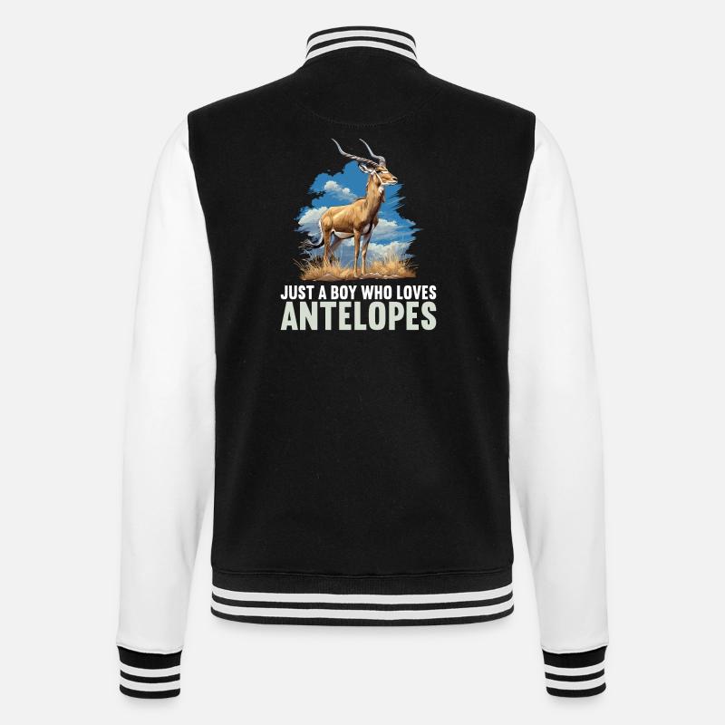 Antilope antilope antilope ouverte - Veste Teddy - noir/blanc