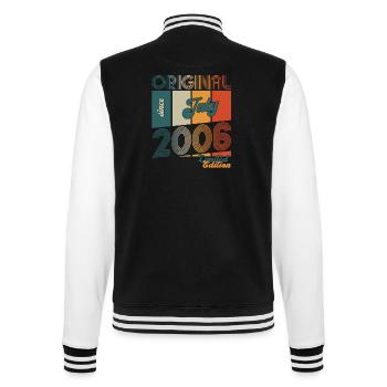 18ème anniversaire Original Juillet 2006 Millésime 2006 - Veste Teddy - noir/blanc - Dos - Marisol (170cm)