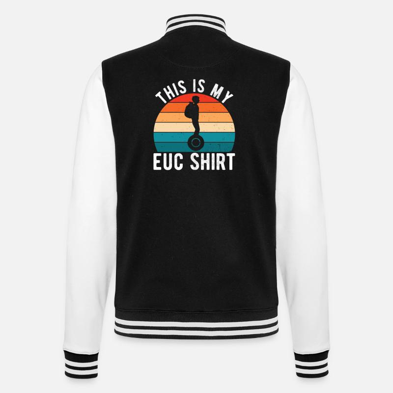 EUC Monowheel - College Sweat Jacket - black/white