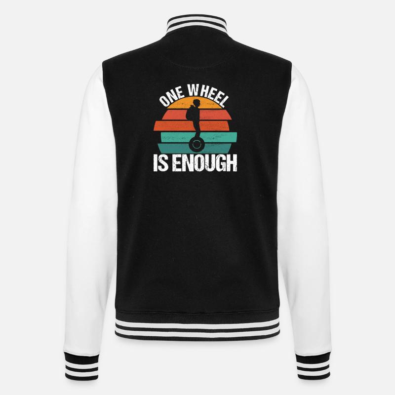 EUC Monoroue - Veste Teddy - noir/blanc