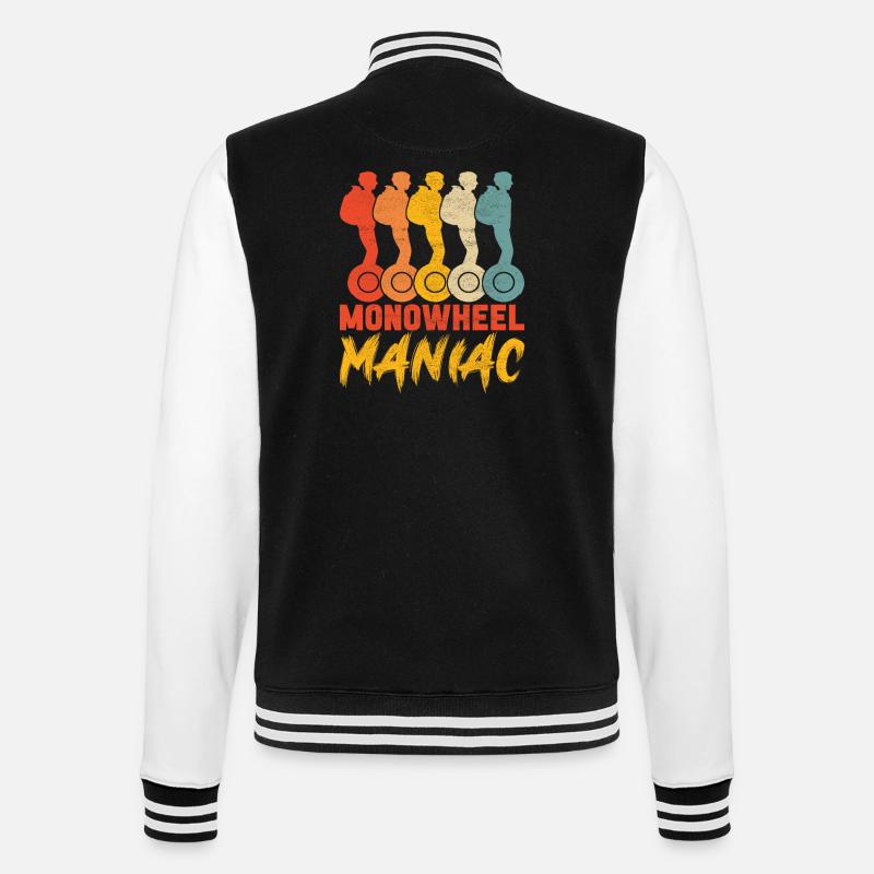 EUC Monowheel - College Sweat Jacket - black/white
