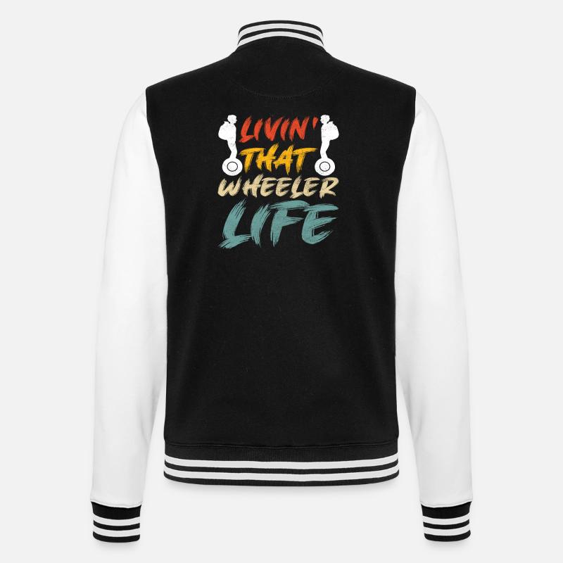 EUC Monowheel - College Sweat Jacket - black/white