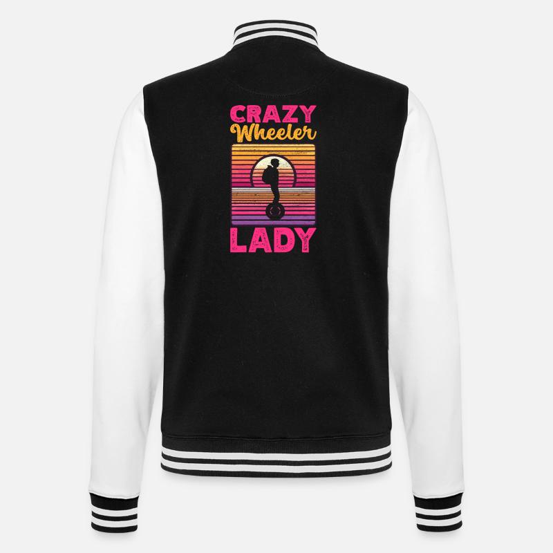 EUC Monoroue - Veste Teddy - noir/blanc