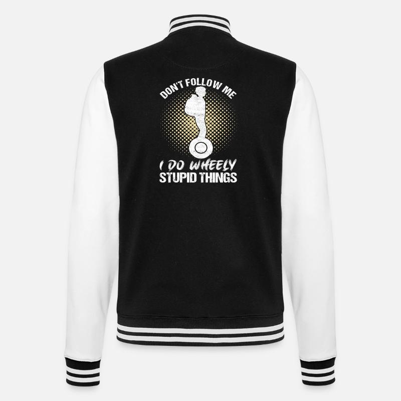 EUC Monoroue - Veste Teddy - noir/blanc