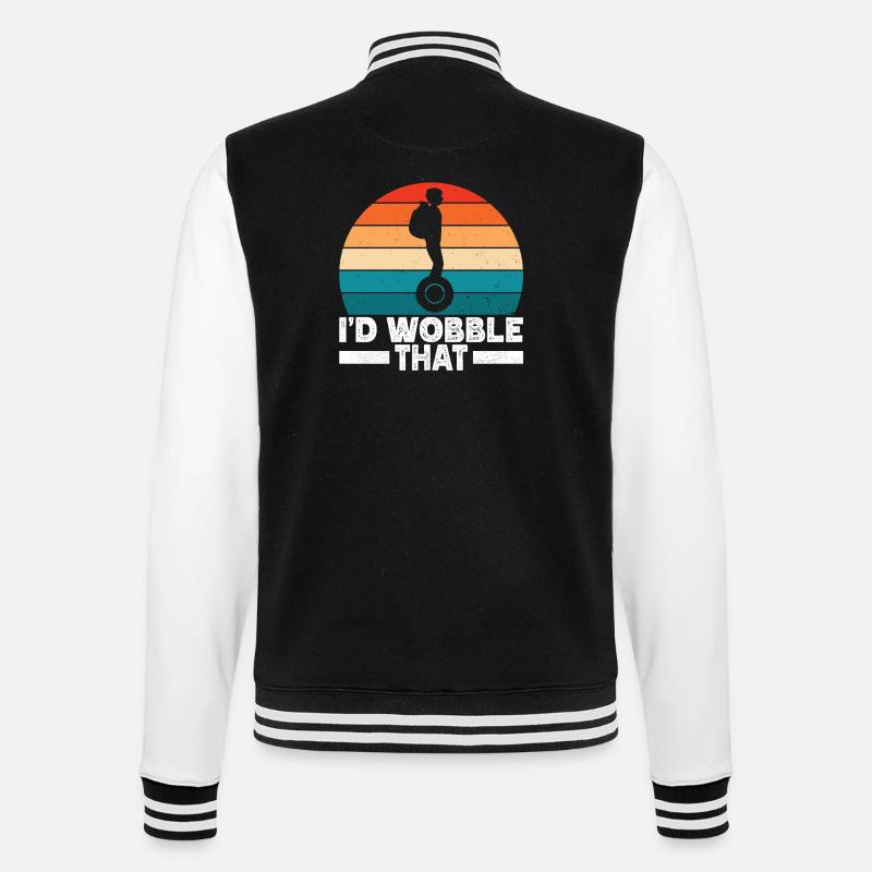 EUC Monowheel - College Sweat Jacket - black/white