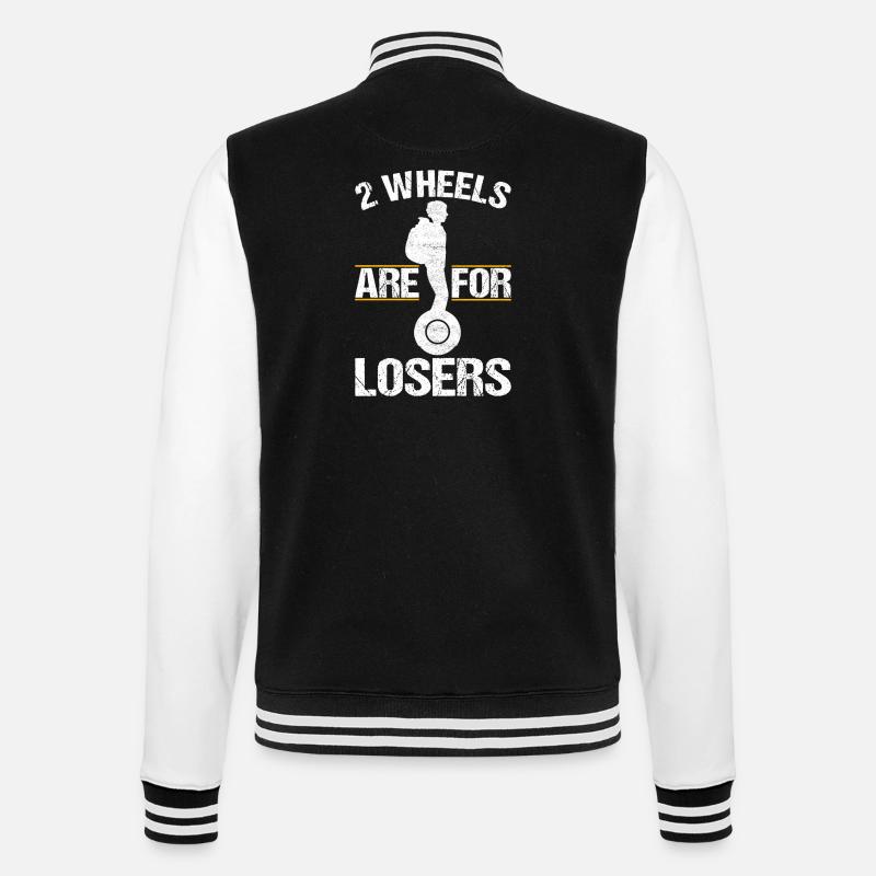 EUC Monowheel - College Sweat Jacket - black/white