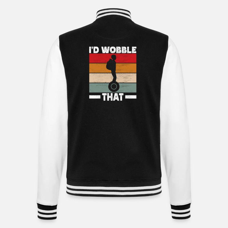 EUC Monowheel - College Sweat Jacket - black/white