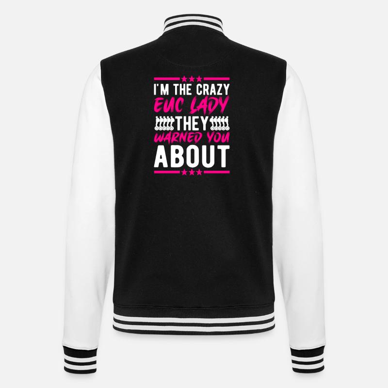 EUC Monowheel - College Sweat Jacket - black/white