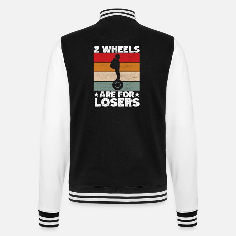 EUC Monowheel - College Sweat Jacket - black/white