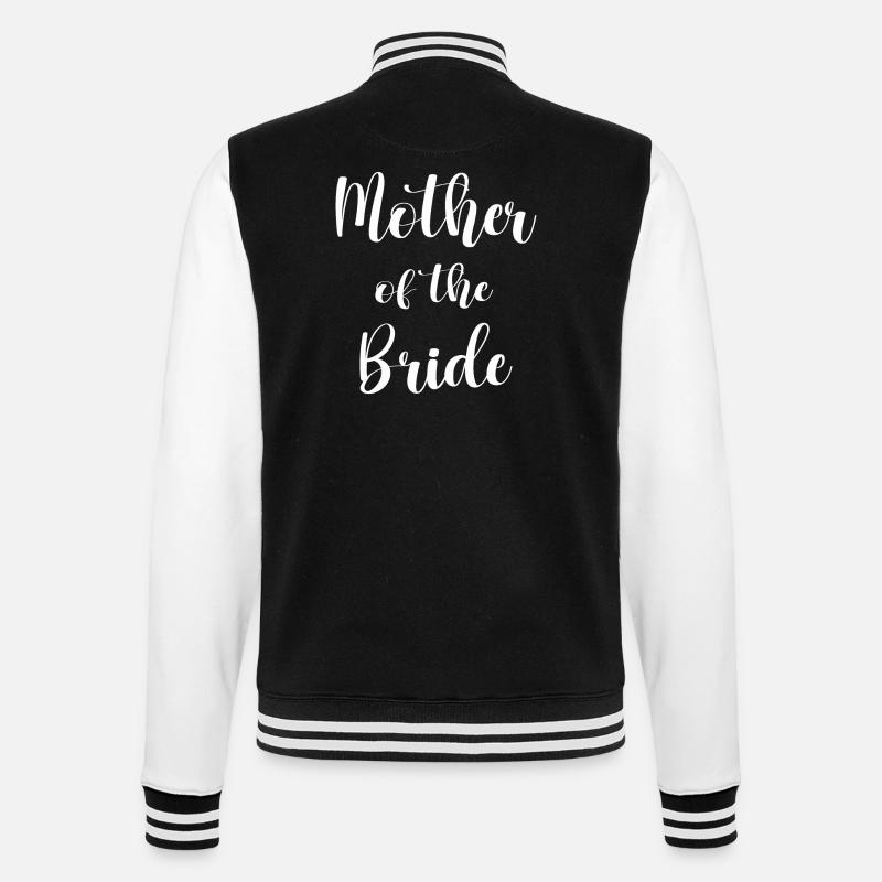 Mère De La Mariée - Veste Teddy - noir/blanc