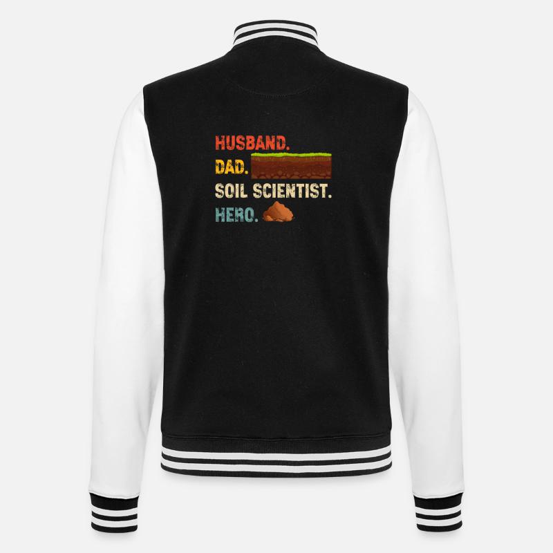Bodenwissenschaftler Science du sol - Veste Teddy - noir/blanc