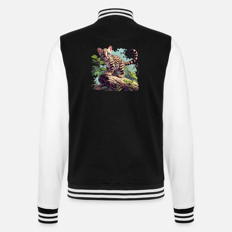Ocelots Ocelot - Veste Teddy - noir/blanc